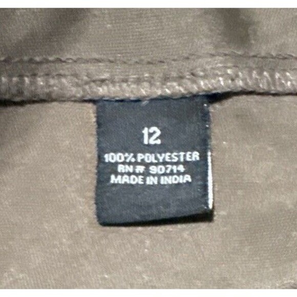 JBS Dress Women’s Size 12 Fit & Flare Midi Brown White Polka Dot Belted - Picture 5 of 5